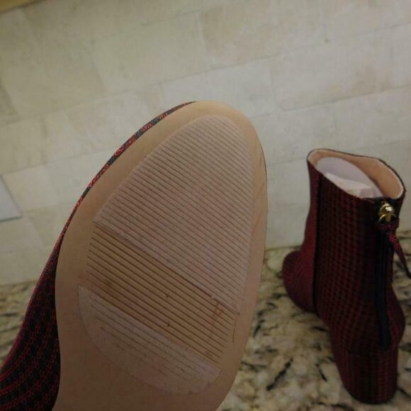 ! J.Crew $178 Sadie Ankle Boots Silk Tie k0071 - Picture 3 of 3